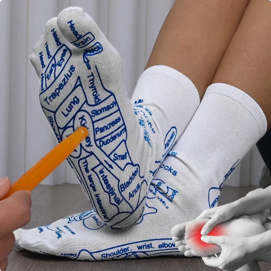 Acupressure Foot Massage Socks