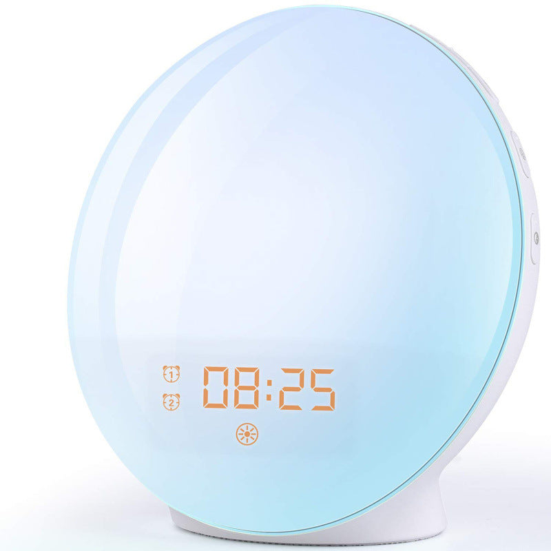 Creative Multifunctional LED Alarm Clock with Sunrise Simulation